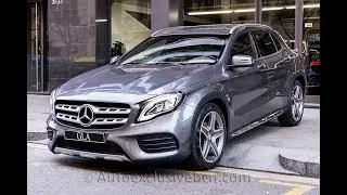 Mercedes GLA 200 AMG  | 7G-DCT | Gris Montaña  | Piel Marrón  | Auto Exclusive BCN