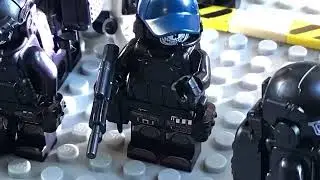 Lego SCP MTF vs CI(Lego stop motion)@CN Lego