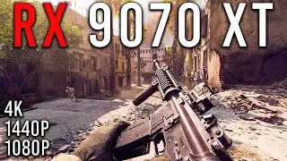 Battlefield 6 on the RX 9070 XT! (4K, 1440p, 1080p)
