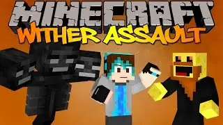 Minecraft: Mini-Game - Wither Assault - EXPLOSIONS!!