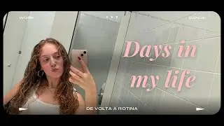 DAYS IN MY LIFE 🌸💗🩰 back at work, dance classes & a little skincare haul