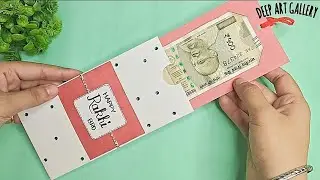 Money Gift Card for Raksha Bandhan 💸 | DIY Money Envelope ✉️ | DIY Rakhi Gift Ideas 