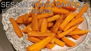 Sesami Roast Carrots Recipe