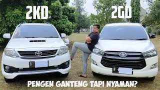Comparison (Perbandingan) Innova Reborn Diesel & Fortuner VNT TRD Sportivo #dieselenthusiast