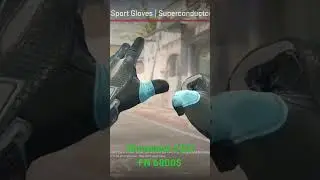 Sport Gloves | Superconductor in Counter Strike 2 🔫🔥#cs2 #counterstrike #counterstrike2 #csgo