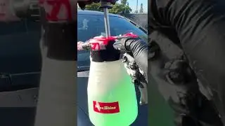 Happy foam Friday !! Let&rsquo;s pump it up with our Hand Pump Foam cannon !!