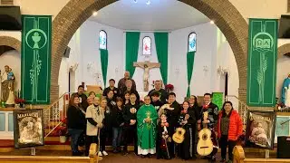 Isaiah Vialpando&rsquo;s Mariachi Mass Intention at St Francis Xavier Church, Pueblo, Colorado. 🙏🏽