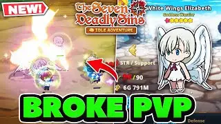GODDESS ELIZABETH JUST *BROKEN* PVP! Must Summon! | 7DS: Idle Adventure!