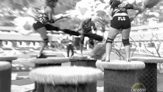Bad Girls Club: All Stars Battle-- Cat Paw Jousting