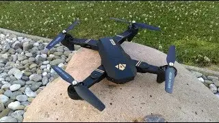 TIANQU VISUO XS809HW Review , test , flight , vol , Altitude hold, Gearbest drone