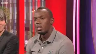 Harvey Parry Meets Usain Bolt - 18 September 2013
