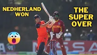 Nedherland won super over | West Indies vs Nedherland | World Cup Qualifiers | Criclaughs: 80