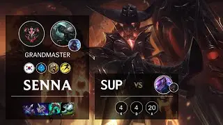 Senna Support vs Taric - KR Grandmaster Patch 10.16