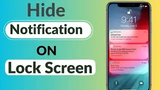 How To Hide Notification on Lock screen/How to hide notification on lock screen realme