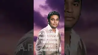 @Jachi Talks | Music Director A R.Rahman |Best Tamil  Romantic songs 2001-2005 |#19| 29.10.2023