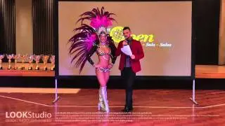 Amy Mills  - ASO2014 - Sunday - Latin Solo Professional Samba - Female - Final