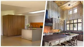 75 Open Concept Kitchen With Orange Backsplash Design Ideas You'll Love ♡