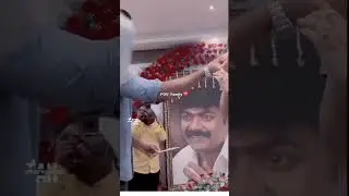 Actor Adharva Celebrates his father Murali 60th Birthday#Shorts