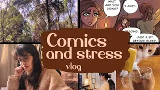 MAKING COMICS AT HOME | Webtoon Contest progress