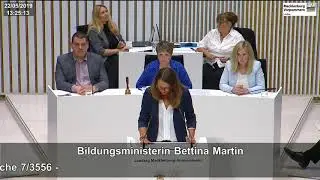 Entwurf Gesetz zur &Auml;nderung Hochschulrecht-Bettina Martin