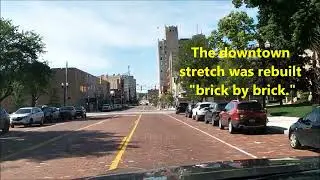 A Drive Through Downtown Flint 2024 Part 2: Saginaw Street Rebuilt Brick By Brick.