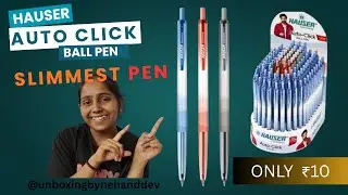 Hauser Auto-Click Pen Review: Slimmest Retractable Pen?