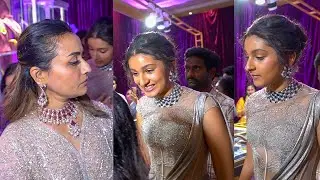 Mahesh Babu Daughter Sitara and Wife Namrata Exclusive Visuals @ PMJ Jewels Event