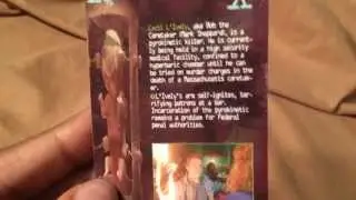 Opening A Pack Of The X-Files Topps Trading Cards (From The Dollar Store) MY FIRST YOUTUBE VIDEO!
