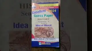 history 1st semester guess paper 2023 27 # brabu