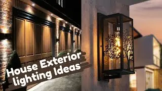 Modern Home Entrance Lighting Ideas | Luxury Exterior Light Designs l