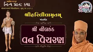 🔴 Live || નિત્ય પ્રાતઃ કથા || Shree Harillilamrut - 293 ||  28/12/2025 || HARI KATHA - Surat ||
