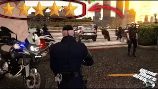 PEGOU 5 ESTRELAS NA FUGA DA ROMU EMBU DAS ARTES - GTA RP