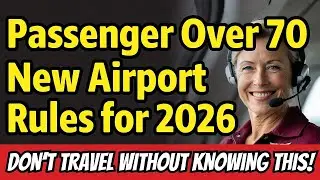 New 2026 Airport Rules Are STOPPING Travelers Over 70 &mdash; TSA Changes You MUST Know Before Flying