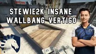 Stewie2k Insane Vertigo Wallbang (CS:GO Tricks)