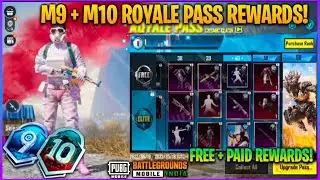 M9 & M10 Royale Pass Rewards Leaks | 1 To 50 Rp | Free + Paid Pass Rewards | C2S5 Tier Rewards
