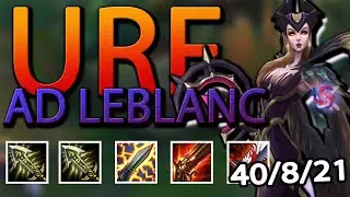 AD Leblanc Montage | URF 40 kill game