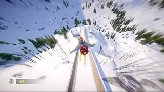 How Too Find the Massive Ski Jump  (Steep)