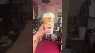 Коктейль с арахисовым маслом! #замороженныйзаварнойкрем #малыйбизнес