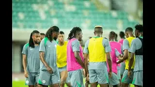 Osimhen & Lookman are back on pitch training, Super Eagles train in Marrakech for Algeria vs Nigeria