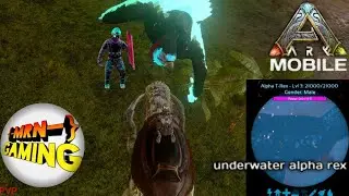 [ ARK MOBILE ] episode 4 | pvp | pvx | solo game play | cave run | oil farming | taming | xp gain |