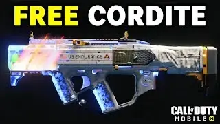 *New* How To Get FREE CORDITE + Legendary Cordite Gameplay in COD MOBILE (Release date & Statistics)