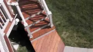 Deck Staining with WoodZotic Stain and Sealer