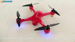 GoolRC Binge 1 1080P HD Camera Wifi FPV GPS One-key Return Drone RM9577 Operation video