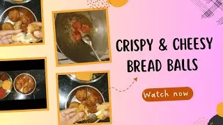 Cheesy Crispy Bread Balls 🤤 | Easy Bread Cheese Snack | Aloo Stuffed Starter @reena-kn 