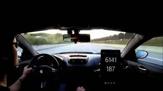 Alfa Romeo GT 3.2 Arese Busso V6 GTA Testdrive Highspeed mit Dashboard