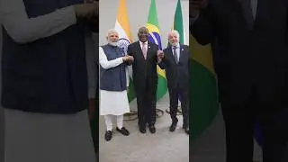 PM Modi participates in the IBSA Leaders&rsquo; Meeting at Johannesburg, South Africa | #shorts