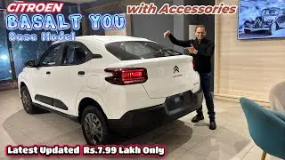 Latest Updated Citroen Basalt You Base with Genuine Accessories ! Mast Model Hai !!!!