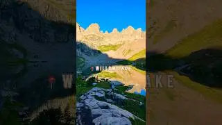 Have you heard of this hidden Colorado alpine lake? 🏔️😍 #colorado #travel #hiking