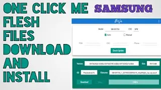 How To Flash File l One Click Download l Frija  Latest File l All Samsung Flash File l Free