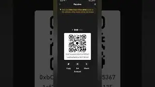 How to Find and Copy BSC Wallet Address inside Trust Wallet